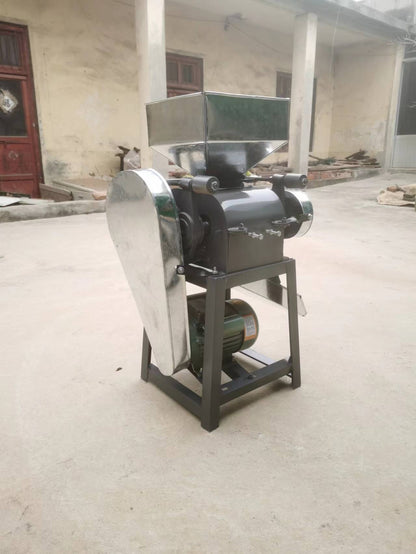 New Grain Flattening Milling Rolling Machine – 750 lbs/hour Output – Heavy - Duty Grain Processor – SKU 11218 - with 300 KG/HR – 2.2kW Motor (Model 12 - 20) | Sold by Uncle Wiener's Wholesale