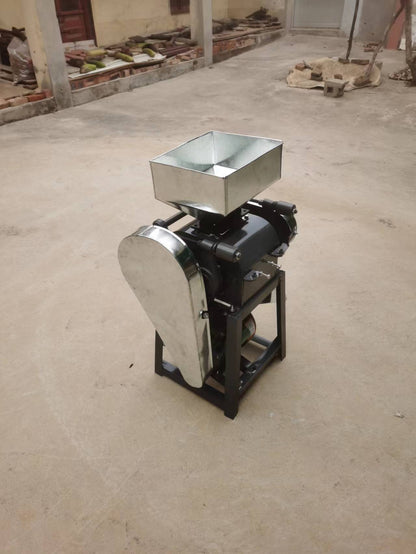 New Grain Flattening Milling Rolling Machine – 750 lbs/hour Output – Heavy - Duty Grain Processor – SKU 11218 - with 300 KG/HR – 2.2kW Motor (Model 12 - 20) | Sold by Uncle Wiener's Wholesale