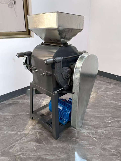 New Grain Flattening Milling Rolling Machine – 750 lbs/hour Output – Heavy - Duty Grain Processor – SKU 11218 - with 500 KG/HR – 4kW Motor (Model 17 - 28) | Sold by Uncle Wiener's Wholesale