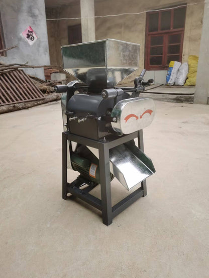 New Grain Flattening Milling Rolling Machine – 750 lbs/hour Output – Heavy - Duty Grain Processor – SKU 11218 - with 300 KG/HR – 2.2kW Motor (Model 12 - 20) | Sold by Uncle Wiener's Wholesale