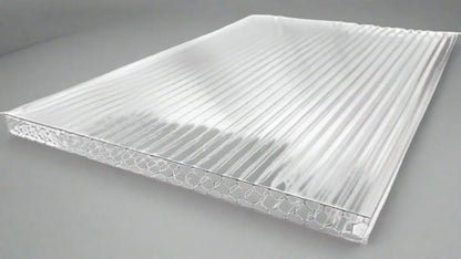 Twin Wall Polycarbonate Greenhouse Sheet 4x8 FT 4MM Thick

Triple Wall Greenhouse Roofing Panel 8MM Thick

Clear Corrugated Polycarbonate Panel for Outdoor Use

Weatherproof Polycarbonate Greenhouse Cover Sheet

Impact-Resistant Polycarbonate Panel for Roofing and Greenhouses