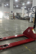 New Hand Pallet Jacks – 4400 to 5500 lbs Capacity | Low Profile, Narrow, Standard & Extra - Long Forks - with 4400 lbs Low - Profile Pallet Jack – 48" x 27" 2" Lowered Height | Sold by Uncle Wiener's Wholesale