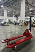 New Hand Pallet Jacks – 4400 to 5500 lbs Capacity | Low Profile, Narrow, Standard & Extra - Long Forks - with 5500 lbs Extra - Long Pallet Jack – 72" x 27" 3" Lowered Height | Sold by Uncle Wiener's Wholesale