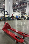 New Hand Pallet Jacks – 4400 to 5500 lbs Capacity | Low Profile, Narrow, Standard & Extra - Long Forks - with 5500 lbs Narrow Pallet Jack – 48" x 21" 3" Lowered Height | Sold by Uncle Wiener's Wholesale