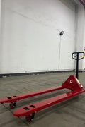 New Hand Pallet Jacks – 4400 to 5500 lbs Capacity | Low Profile, Narrow, Standard & Extra - Long Forks - with 5500 lbs Extra - Long Pallet Jack – 72" x 27" 3" Lowered Height | Sold by Uncle Wiener's Wholesale
