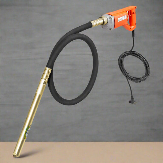 800W handheld concrete vibrator tool with flexible shaft
Electric cement bubble remover for construction use
High-frequency cement compactor for walls and bridges
AC-powered concrete vibrator with ergonomic handle
Portable electric concrete vibration tool with 4.6 ft shaft