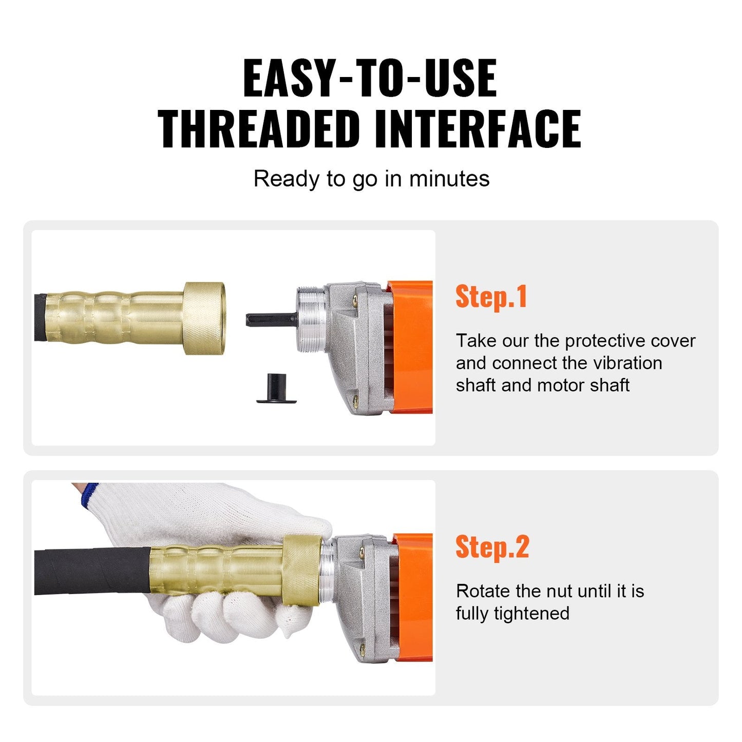 800W handheld concrete vibrator tool with flexible shaft
Electric cement bubble remover for construction use
High-frequency cement compactor for walls and bridges
AC-powered concrete vibrator with ergonomic handle
Portable electric concrete vibration tool with 4.6 ft shaft