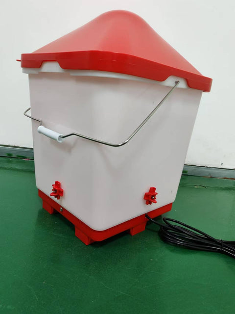 NEW Hanging Heated 5 Gallon Chicken Waterer &amp; Feeder 9654612 - with | Sold by Uncle Wiener's Wholesale