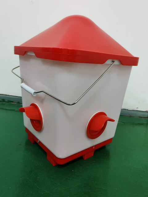 NEW Hanging Heated 5 Gallon Chicken Waterer &amp; Feeder 9654612 - with | Sold by Uncle Wiener's Wholesale
