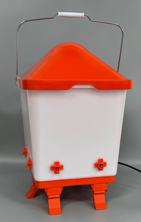 NEW Hanging Heated 5 Gallon Chicken Waterer &amp; Feeder 9654612 - with | Sold by Uncle Wiener's Wholesale