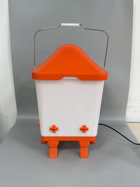 NEW Hanging Heated 5 Gallon Chicken Waterer &amp; Feeder 9654612 - with | Sold by Uncle Wiener's Wholesale