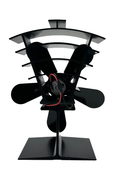 New Heat Powered 250 CFM Wood Stove Fan – No Electricity, Low Noise, High Temp Resistant, Efficient Air Circulation - with | Sold by Uncle Wiener's Wholesale