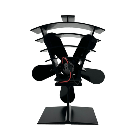 New Heat Powered 250 CFM Wood Stove Fan – No Electricity, Low Noise, High Temp Resistant, Efficient Air Circulation - with | Sold by Uncle Wiener's Wholesale