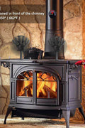 New Heat Powered Wood Stove Fan – Silent 4 - Blade Stove Fan for Fireplace & Pellet Furnace – SKU WBF1127 - with | Sold by Uncle Wiener's Wholesale