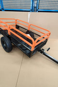 New Heavy - Duty 1500 LB ATV &amp; Garden Tractor Dump Trailer – 15 Cu. Ft Capacity | SKU: ADT015 - with | Sold by Uncle Wiener's Wholesale