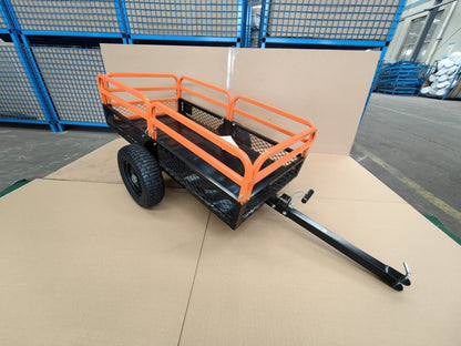 New Heavy - Duty 1500 LB ATV &amp; Garden Tractor Dump Trailer – 15 Cu. Ft Capacity | SKU: ADT015 - with | Sold by Uncle Wiener's Wholesale