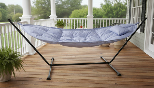 NEW Heavy Duty 2 Person Deluxe Hammock Bed 1213728 - with | Sold by Uncle Wiener's Wholesale