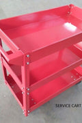 New Heavy Duty 3 - Layer Rolling Tool Cart – Mobile Garage Storage Trolley with Wheels & Shelves TC4103 - with | Sold by Uncle Wiener's Wholesale