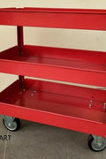 New Heavy Duty 3 - Layer Rolling Tool Cart – Mobile Garage Storage Trolley with Wheels & Shelves TC4103 - with | Sold by Uncle Wiener's Wholesale