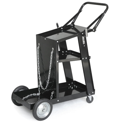 New Heavy - Duty 3 - Layer Welding Cart Rolling Cabinet – Organize and Transport with Ease TC4227 - with | Sold by Uncle Wiener's Wholesale
