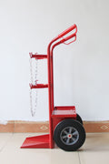 New Heavy Duty 360 lbs Welding Cylinder Hand Truck Cart with Secure Straps | SKU 826629 - with | Sold by Uncle Wiener's Wholesale