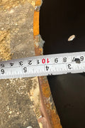 “7.5 ft tall steel garbage incinerator with vent stack”

“Industrial burn drum with hinged loading door”

“outdoor incinerator barrel for yard waste and brush”

“heavy-duty steel burn barrel for farm or construction”

“pre-weathered rust-patina waste disposal drum”

