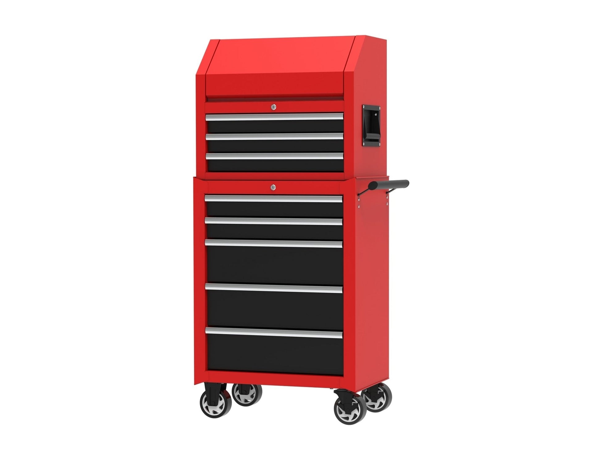 New Heavy - Duty 8 - Drawer Rolling Tool Chest & Cabinet Combo – KN27035 - with | Sold by Uncle Wiener's Wholesale