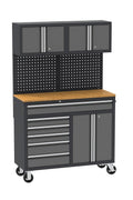 New Heavy - Duty 9 Drawer Rolling Tool Chest Workbench with Locking Storage – KN4806 - with | Sold by Uncle Wiener's Wholesale