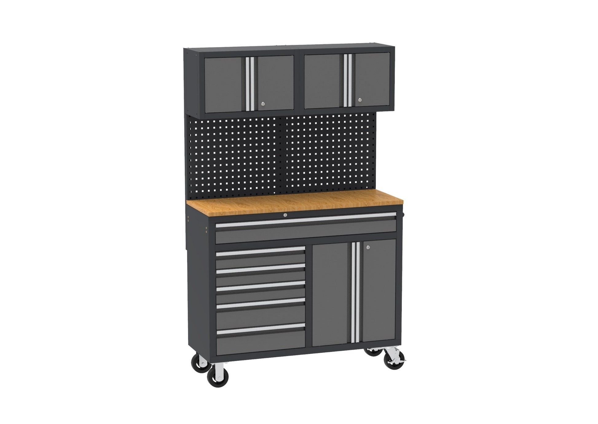 New Heavy - Duty 9 Drawer Rolling Tool Chest Workbench with Locking Storage – KN4806 - with | Sold by Uncle Wiener's Wholesale
