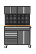 New Heavy - Duty 9 Drawer Rolling Tool Chest Workbench with Locking Storage – KN4806 - with | Sold by Uncle Wiener's Wholesale