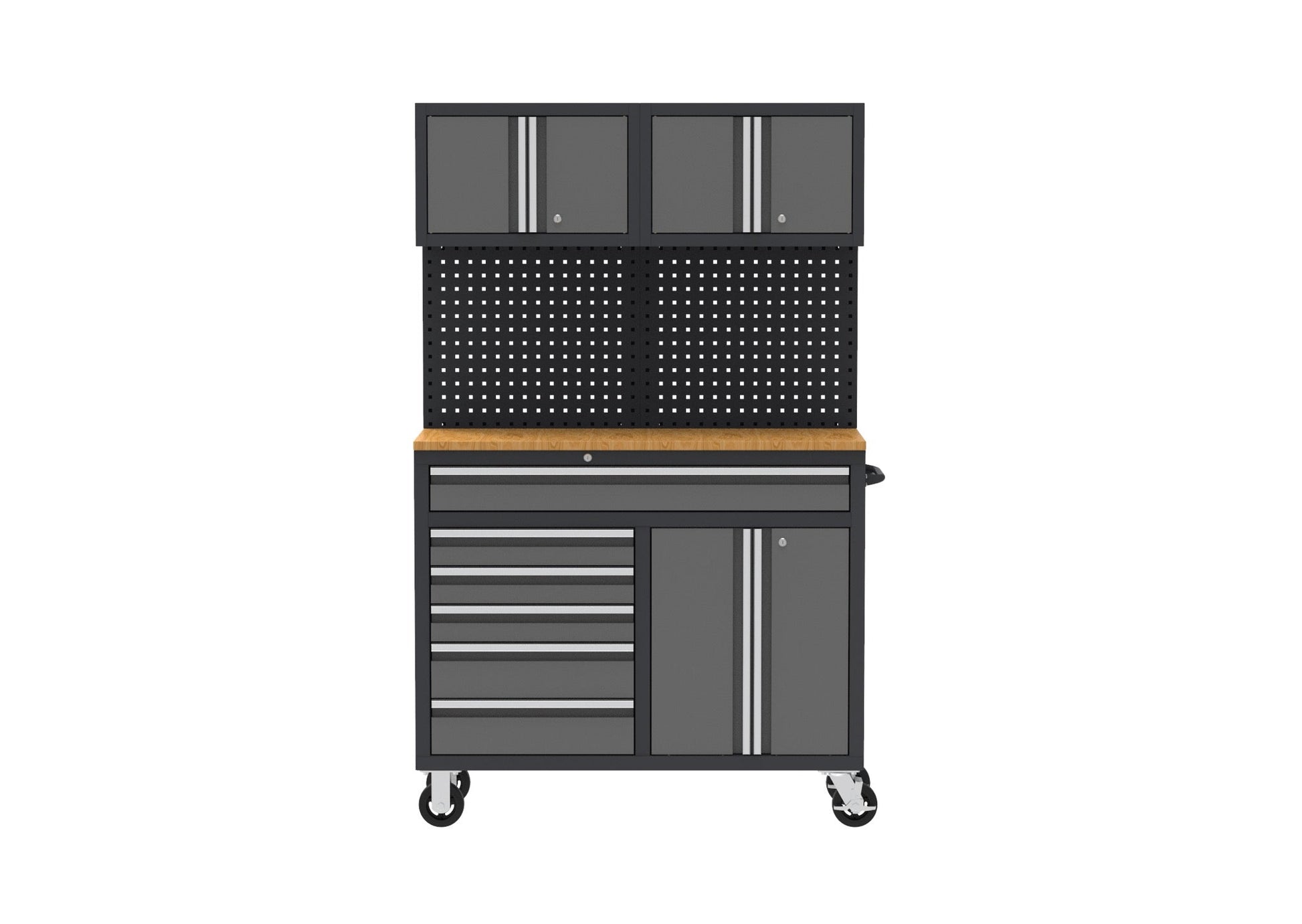 New Heavy - Duty 9 Drawer Rolling Tool Chest Workbench with Locking Storage – KN4806 - with | Sold by Uncle Wiener's Wholesale