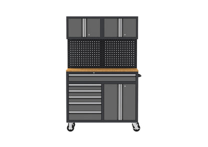 New Heavy - Duty 9 Drawer Rolling Tool Chest Workbench with Locking Storage – KN4806 - with | Sold by Uncle Wiener's Wholesale