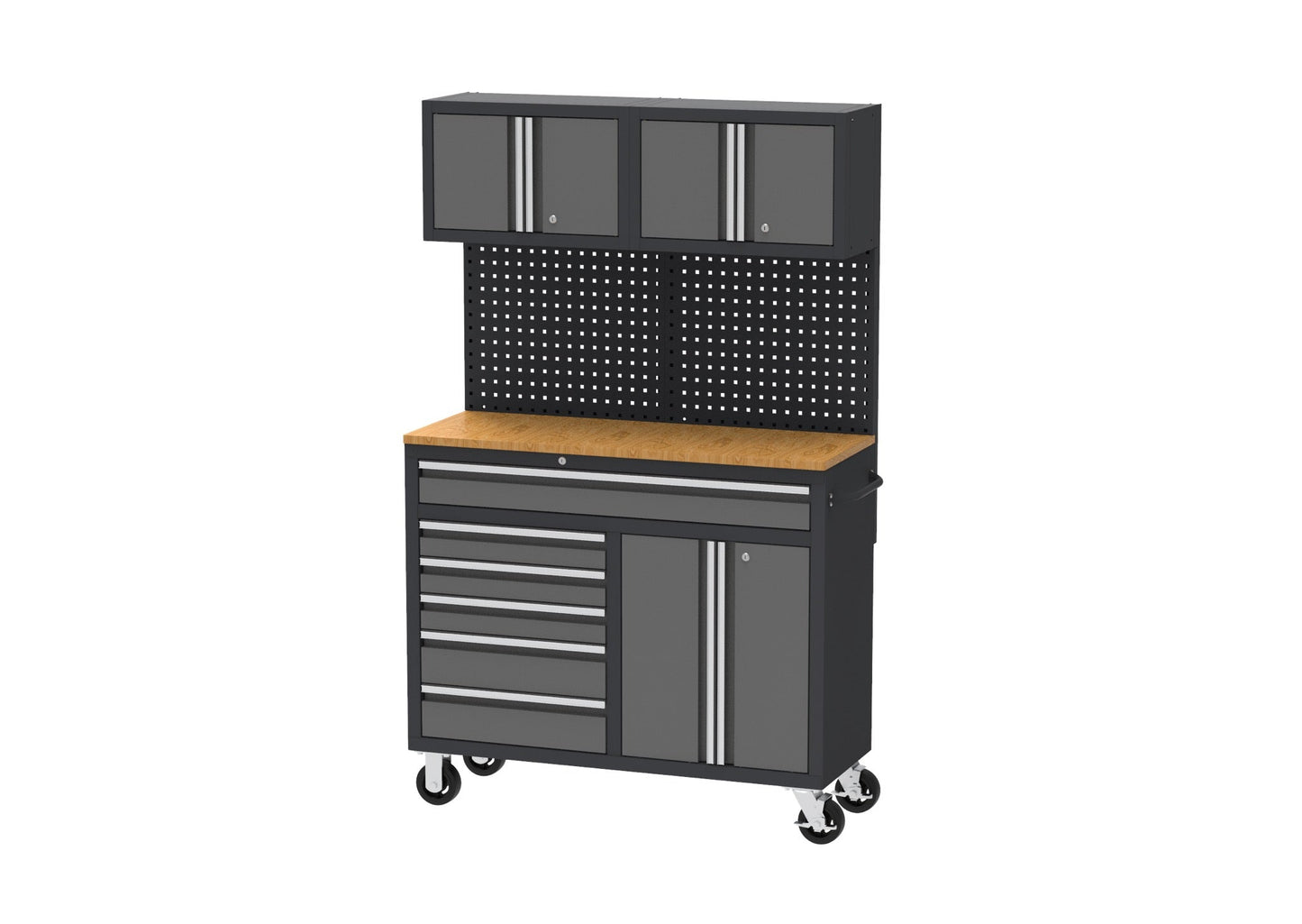 New Heavy - Duty 9 Drawer Rolling Tool Chest Workbench with Locking Storage – KN4806 - with | Sold by Uncle Wiener's Wholesale