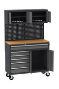 New Heavy - Duty 9 Drawer Rolling Tool Chest Workbench with Locking Storage – KN4806 - with | Sold by Uncle Wiener's Wholesale