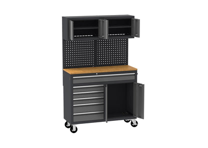 New Heavy - Duty 9 Drawer Rolling Tool Chest Workbench with Locking Storage – KN4806 - with | Sold by Uncle Wiener's Wholesale