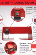 New Heavy Duty Cargo Door Lock – Storage Container & Semi Trailer Security - with | Sold by Uncle Wiener's Wholesale