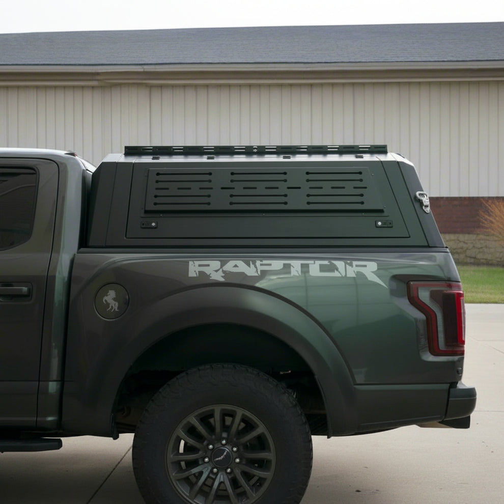 Heavy-Duty Truck Topper Canopy – Modular Steel Utility Cap for Pickup ...