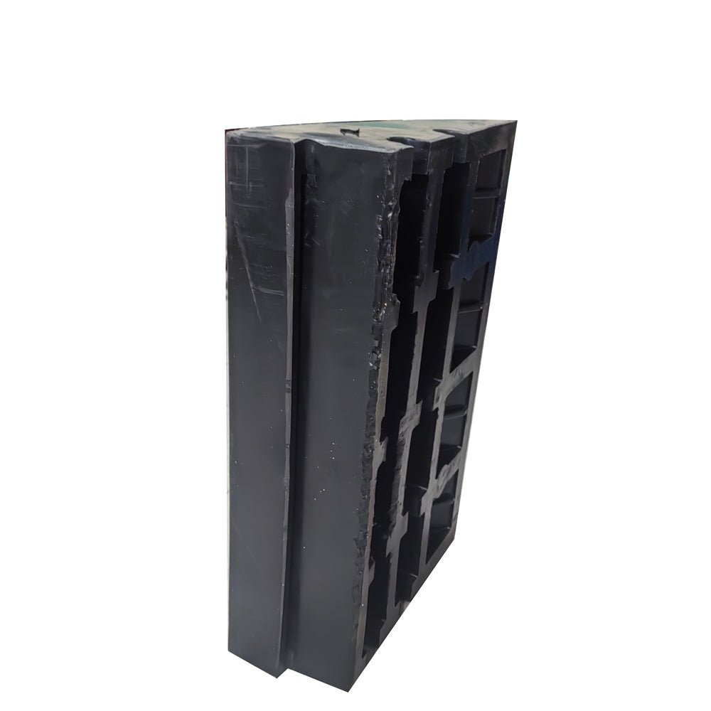 New Heavy - Duty Curb Ramp – Yellow & Black Rubber Threshold Ramp 603515 - with | Sold by Uncle Wiener's Wholesale