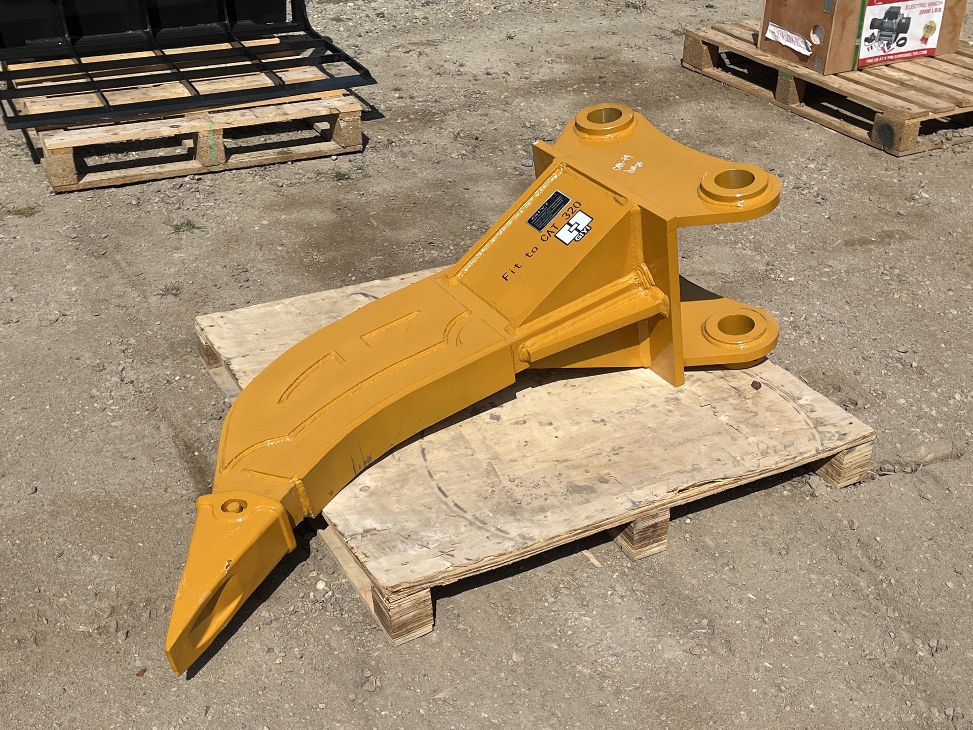 New Heavy - Duty Excavator Ripper Attachments – CAT Compatible - with 20 Ton | Sold by Uncle Wiener's Wholesale