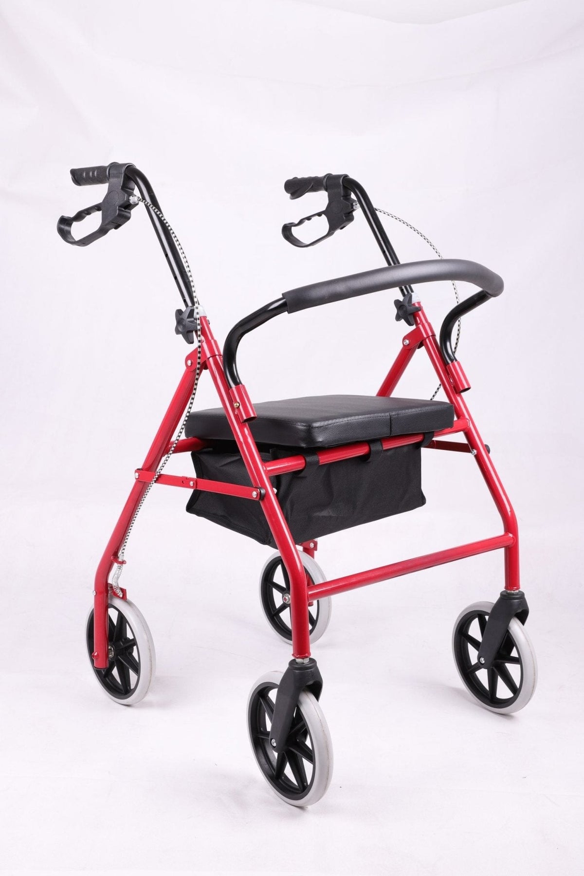 New Heavy Duty Extra Wide Rolling Walker with Padded Seat – 8