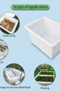 New Heavy - Duty Food - Grade Liquid Storage Tubs – 500L, 800L, 1500L Sizes Available - with 132 × 80 × 64 cm | Sold by Uncle Wiener's Wholesale
