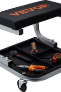 New Heavy - Duty Mechanic Rolling Padded Shop Seat – Model 628522 | Garage Stool with Tool Tray - with | Sold by Uncle Wiener's Wholesale