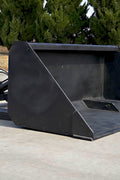 New Heavy - Duty Skid Steer Forklift Bucket Attachment - 0.7 Cu.Yd Hydraulic Attachment Snow & Demolition SU22841 - with | Sold by Uncle Wiener's Wholesale