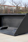 New Heavy - Duty Skid Steer Forklift Bucket Attachment - 0.7 Cu.Yd Hydraulic Attachment Snow & Demolition SU22841 - with | Sold by Uncle Wiener's Wholesale