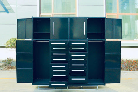 Heavy-Duty 32 Drawer Steel Tool Cabinet

Industrial 16 Drawer Steel Workbench Cabinet

Garage Steel Storage Cabinets for Tools

Red Heavy Duty Steel Tool Workbench

Blue Garage Workshop Storage Cabinets