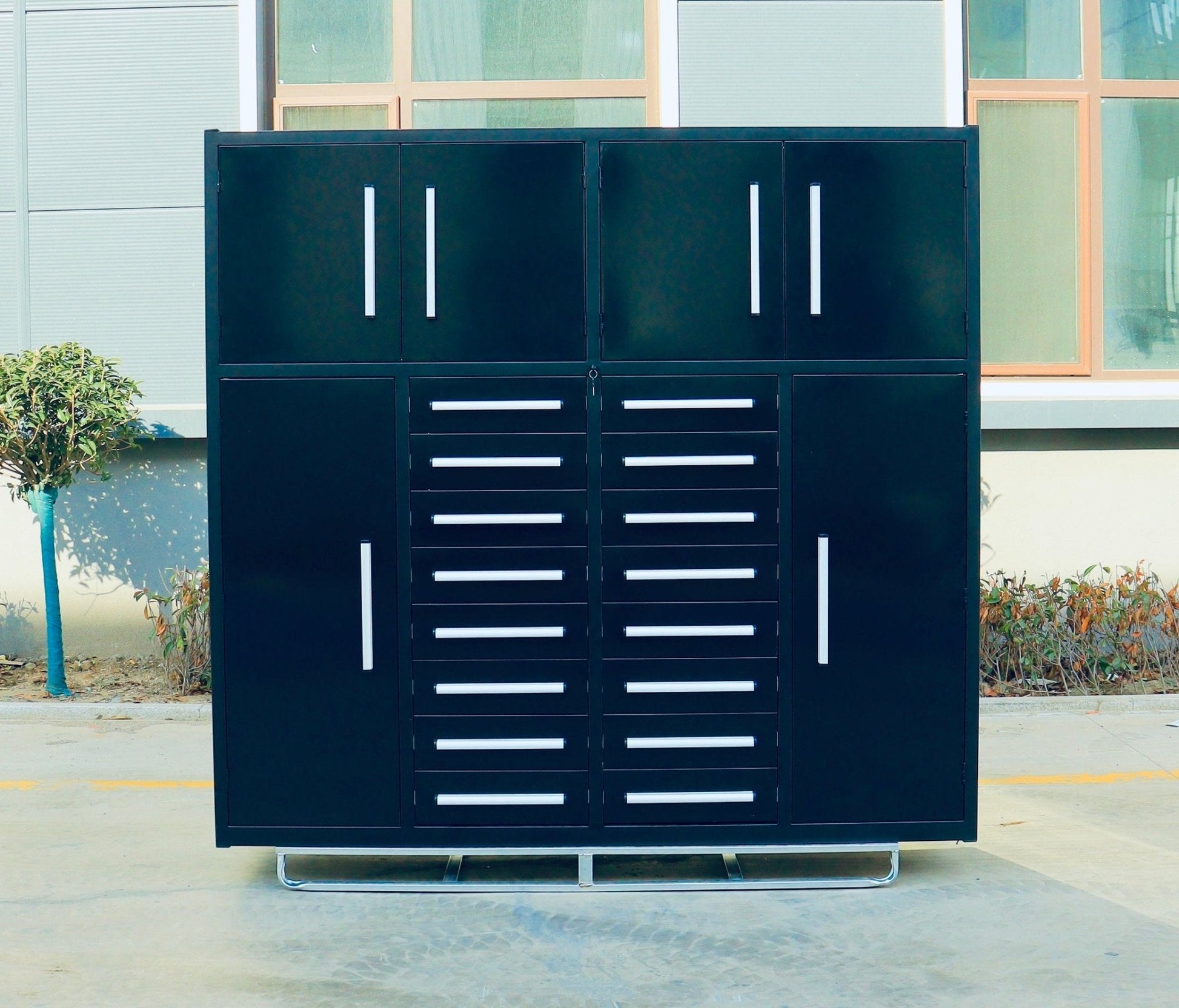Heavy-Duty 32 Drawer Steel Tool Cabinet

Industrial 16 Drawer Steel Workbench Cabinet

Garage Steel Storage Cabinets for Tools

Red Heavy Duty Steel Tool Workbench

Blue Garage Workshop Storage Cabinets