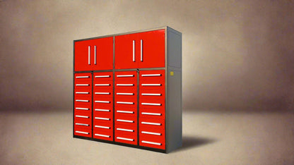 Heavy-Duty 32 Drawer Steel Tool Cabinet

Industrial 16 Drawer Steel Workbench Cabinet

Garage Steel Storage Cabinets for Tools

Red Heavy Duty Steel Tool Workbench

Blue Garage Workshop Storage Cabinets