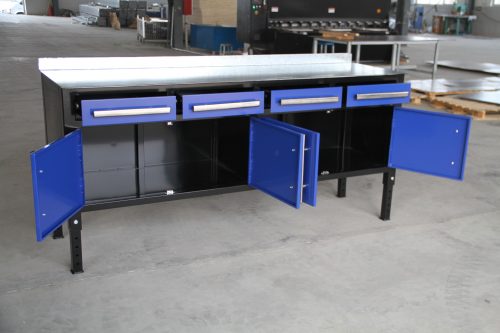 NEW HEAVY - DUTY STEEL WELDING TABLE & TOOL BENCH - with Blue | Sold by Uncle Wiener's Wholesale