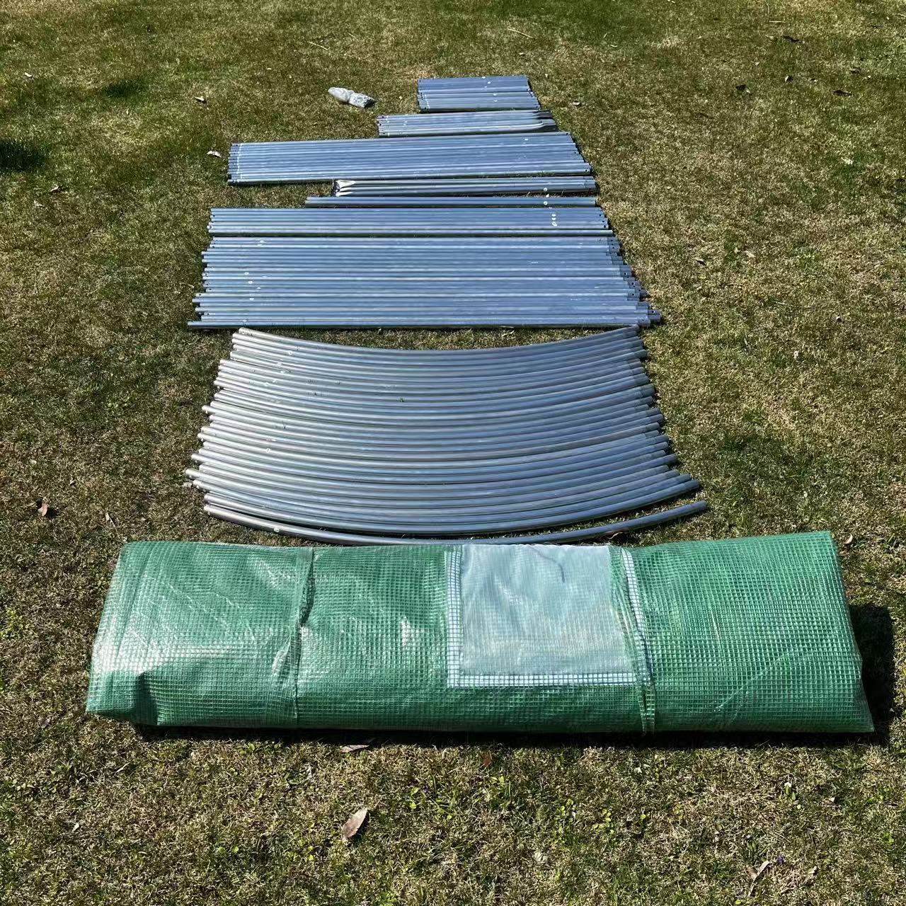 NEW HEAVY DUTY WALK IN TUNNEL DOME GREENHOUSE BUILDINGS - with 9.8 X 6.5 FT | Sold by Uncle Wiener's Wholesale