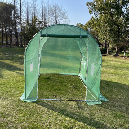 “Heavy-duty walk-in tunnel greenhouse with dome roof”

“Greenhouse building with zippered door and mesh windows”

“Portable tunnel greenhouse for backyard gardening”

“Large walk-in PE greenhouse 10 x 26 feet”
